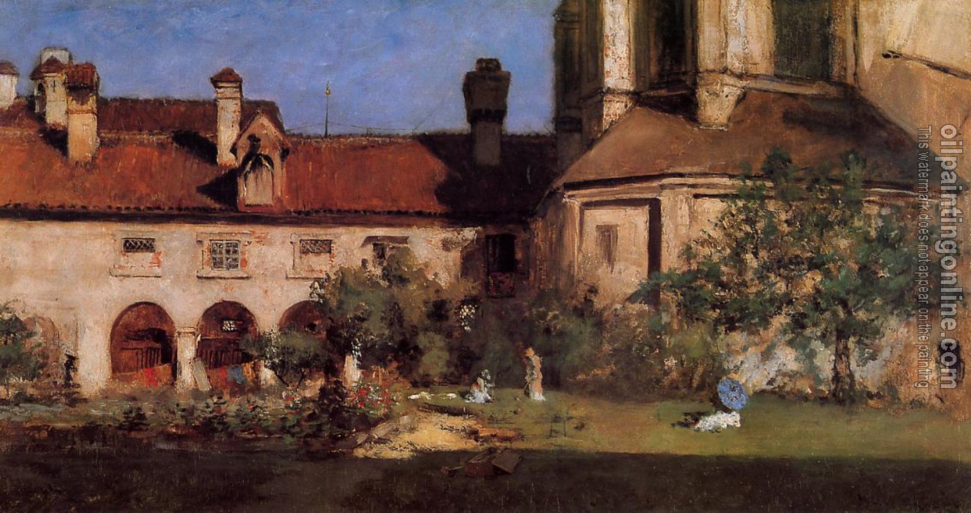 Chase, William Merritt - The Cloisters